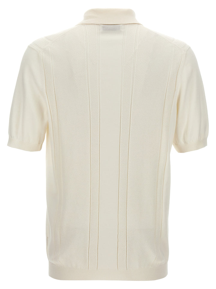 Plot  Shirt Polo Bianco