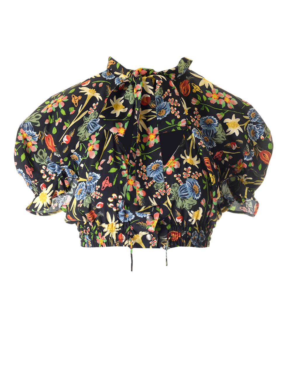 Vivienne Westwood Folk Flower Top - Bianco | a225a9fe39a23657c13f2131dda59fb8df598129