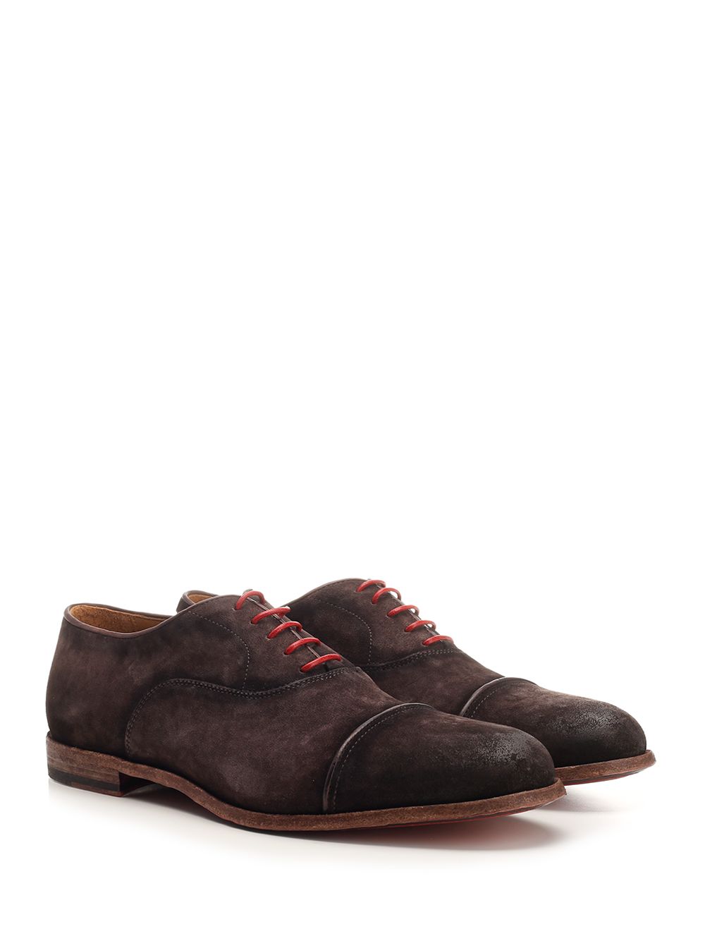 Corvari Derby Shoe In Suede Mocassini - Marrone | 303c3e009c6a6b9ba15cce1c9a2b6ecff74e3f9d