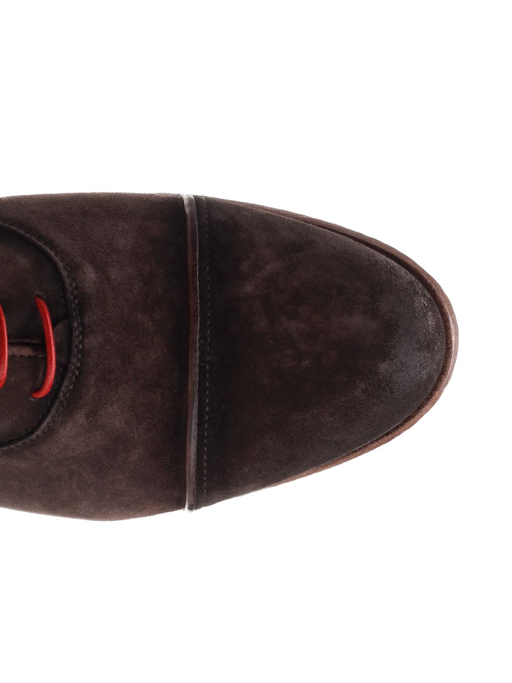 Corvari Derby Shoe In Suede Mocassini - Marrone | 32f2bc57ff6f3befde00a36fecee28d0019ef8d9