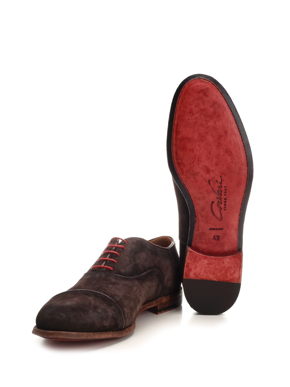 Corvari Derby Shoe In Suede Mocassini - Marrone | 90360c0156170ba2f455c763446378d2d9100bb2