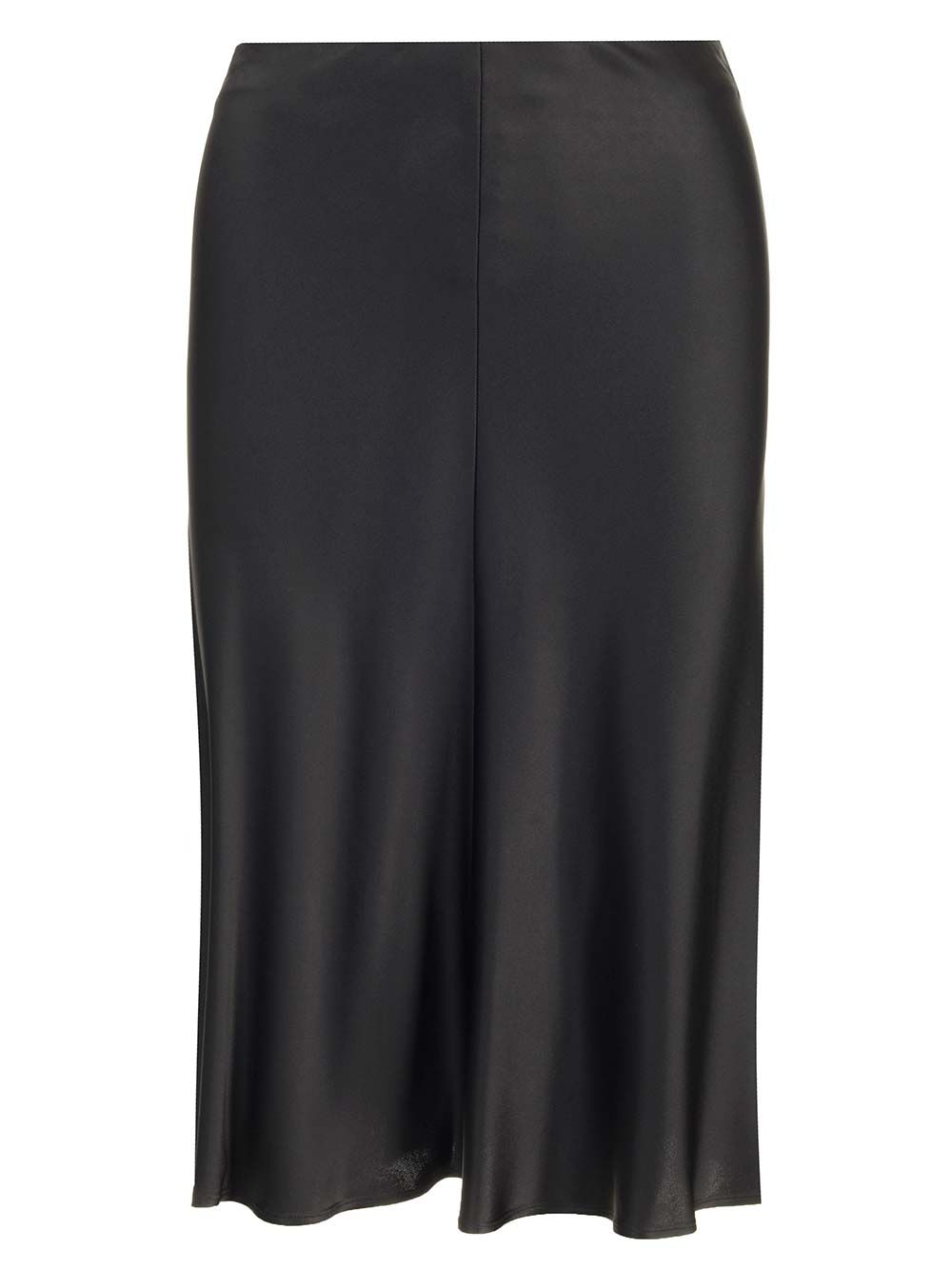 Stella Mccartney Satin Midi Skirt Gonne - Nero | e852d8dd2adfda5721ef91738bf391a1bfcd28d2