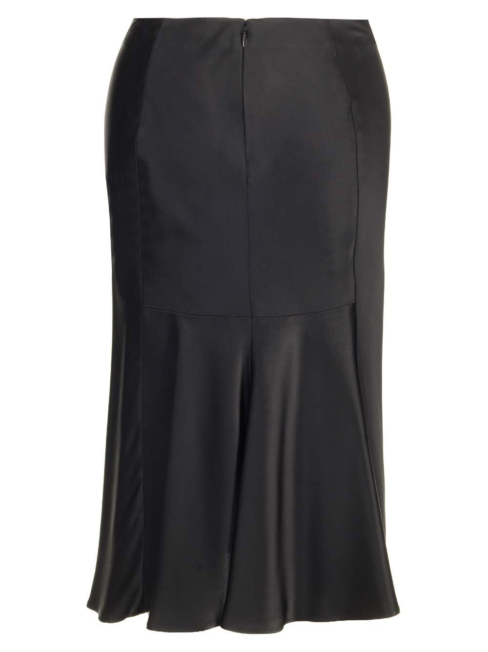 Stella Mccartney Satin Midi Skirt Gonne - Nero | 76adb046aedfe9a1f5327a3e7d0facea7a07daa8