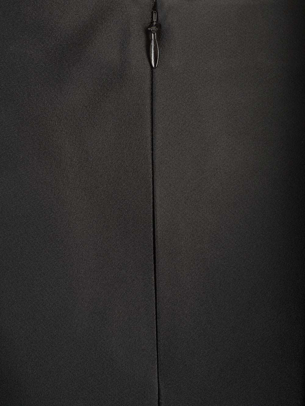 Stella Mccartney Satin Midi Skirt Gonne - Nero | 3245ee6d275f0c2938d35250ec36579414f10c97