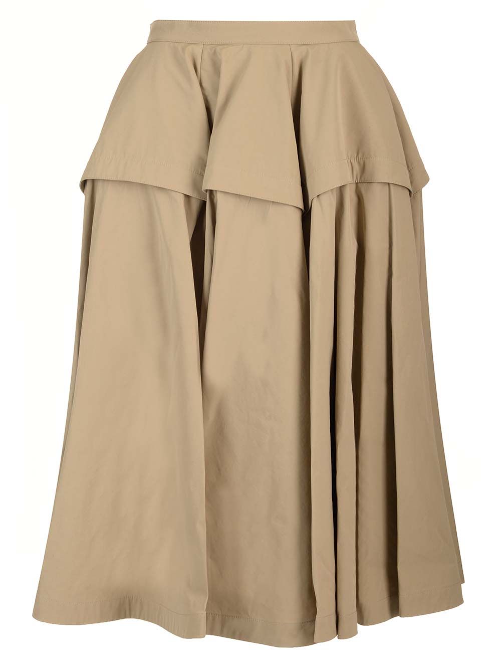 Bottega Veneta A-Line Skirt Gonne - Beige | 74dd507b2e7387c86859e8b6746a49a58aca9de7