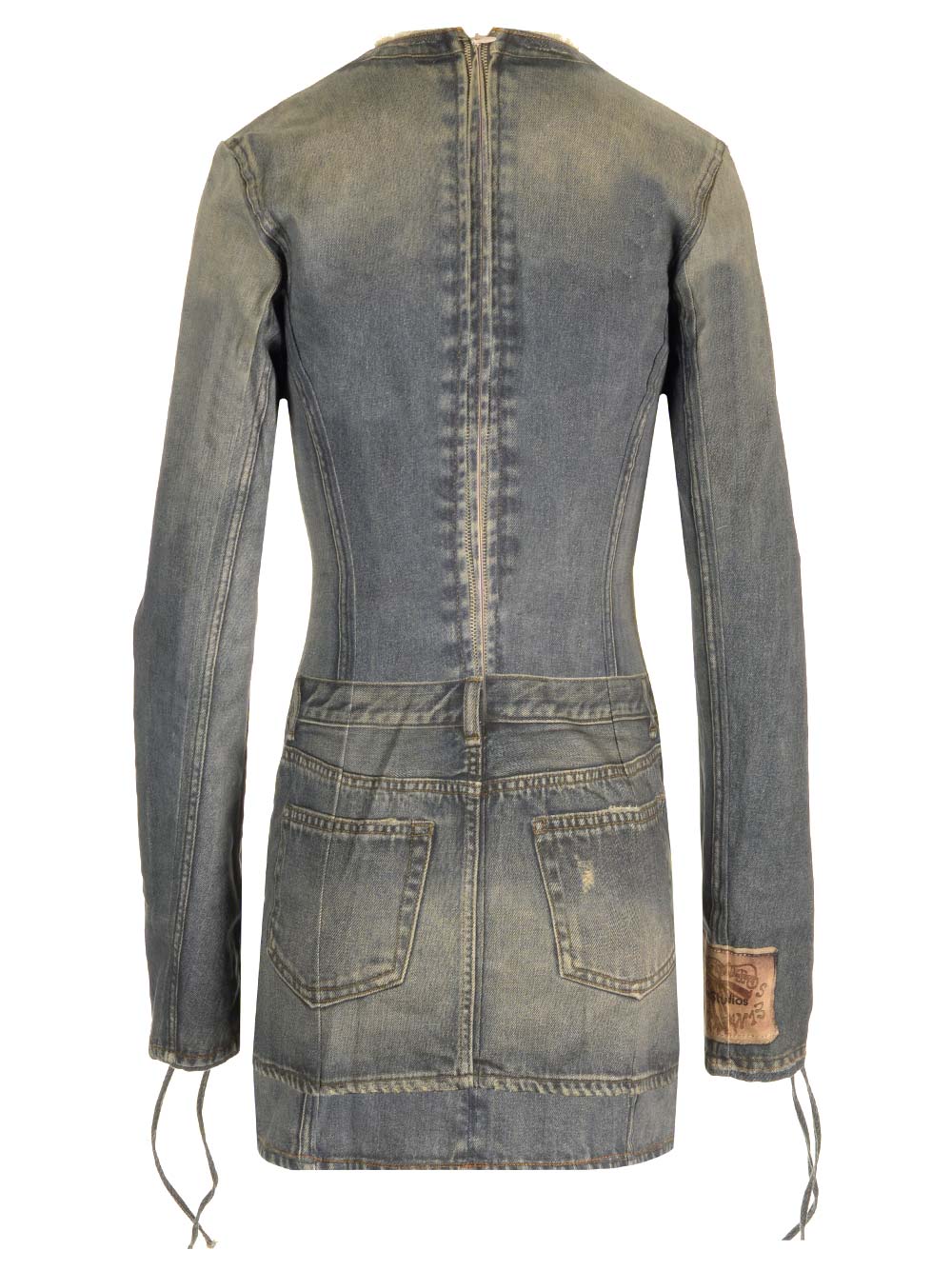 Acne Studios A20648 863-Mid Blue Abiti - Blu | bc85f206258ec864b59f7af0f2fb8419e140b887