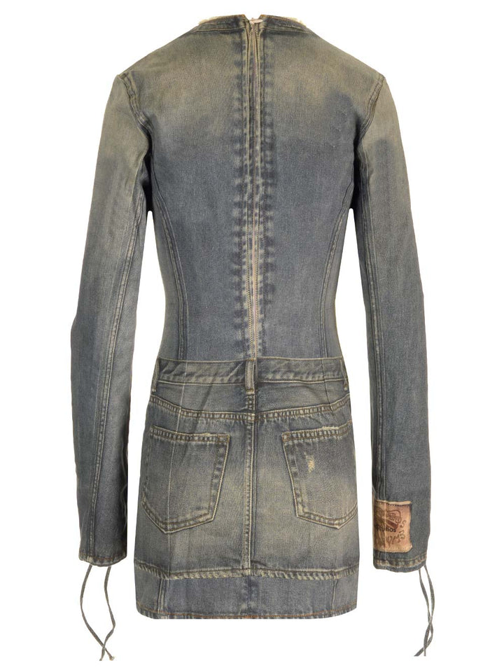 Acne Studios A20648 863-Mid Blue Abiti - Blu | bc85f206258ec864b59f7af0f2fb8419e140b887