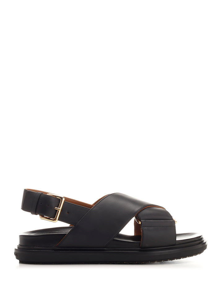 Marni Fussbett Sandali - Nero | 2b4c883ca3ffbdd29879487fe17efddb39a01d7b