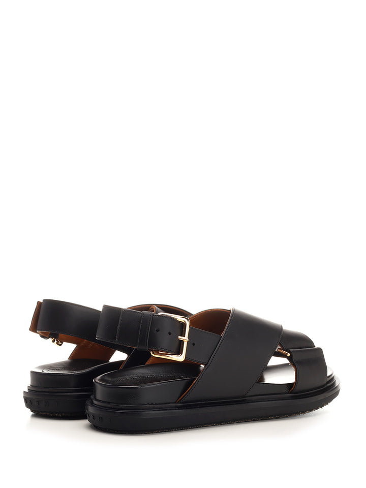 Marni Fussbett Sandali - Nero | 2cf624ff854b4749fdde779304b4aa7cd8129b59