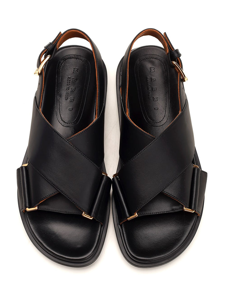 Marni Fussbett Sandali - Nero | a7f211c55adc3f15ee649b7fecd4c2e0bbef9cdb