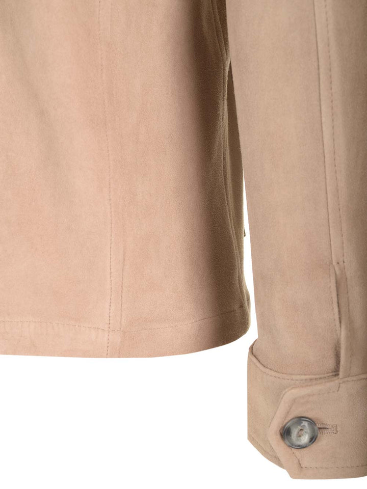 Al Duca D'Aosta 1902 Saharian In Suede Giacche - Beige | 800aa8bc2daef55cb9b379a923887d7961d4f37b