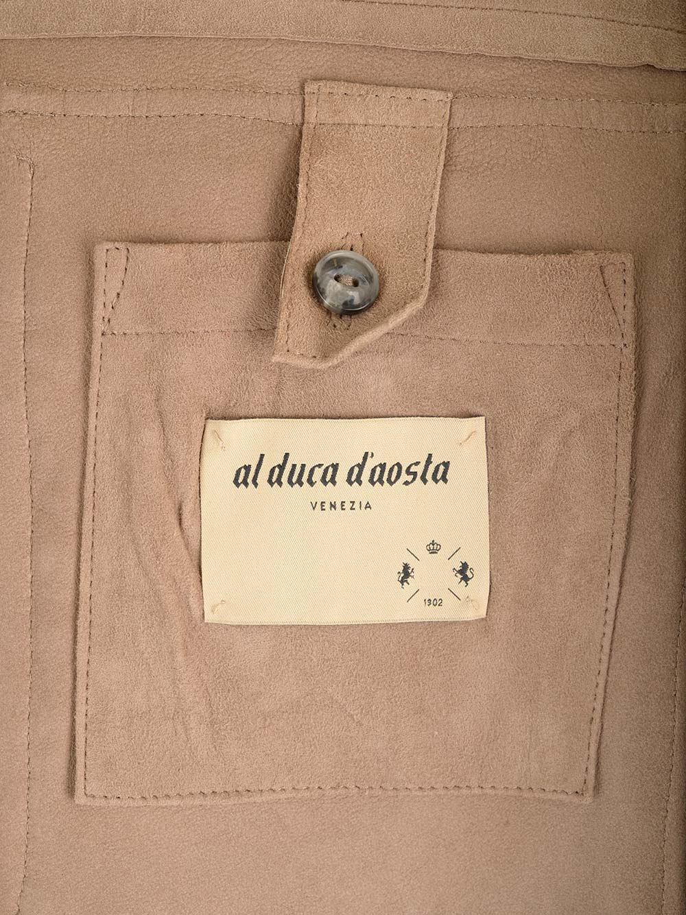Al Duca D'Aosta 1902 Saharian In Suede Giacche - Beige | 903c51456b5b547a26d784b7672a8130edfb1fa9
