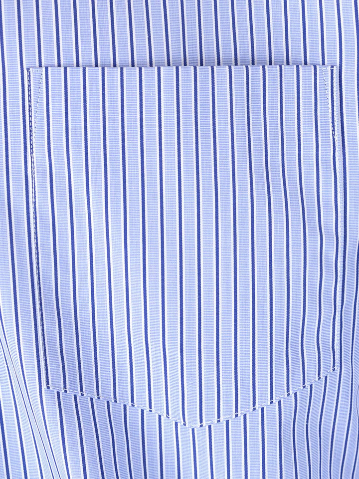 Comme Des GarçOns Shirt Striped Cotton Shirt classic - Bianco | 172c8efa433df5e0fc874525f39d27a9e2c8b53c