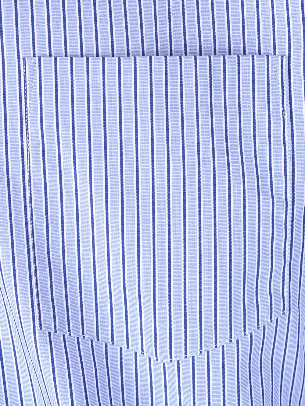Comme Des GarçOns Shirt Striped Cotton Shirt Shirts - Bianco | 6e8f9e034fc4ef721d6724adf278744b090e2bdb