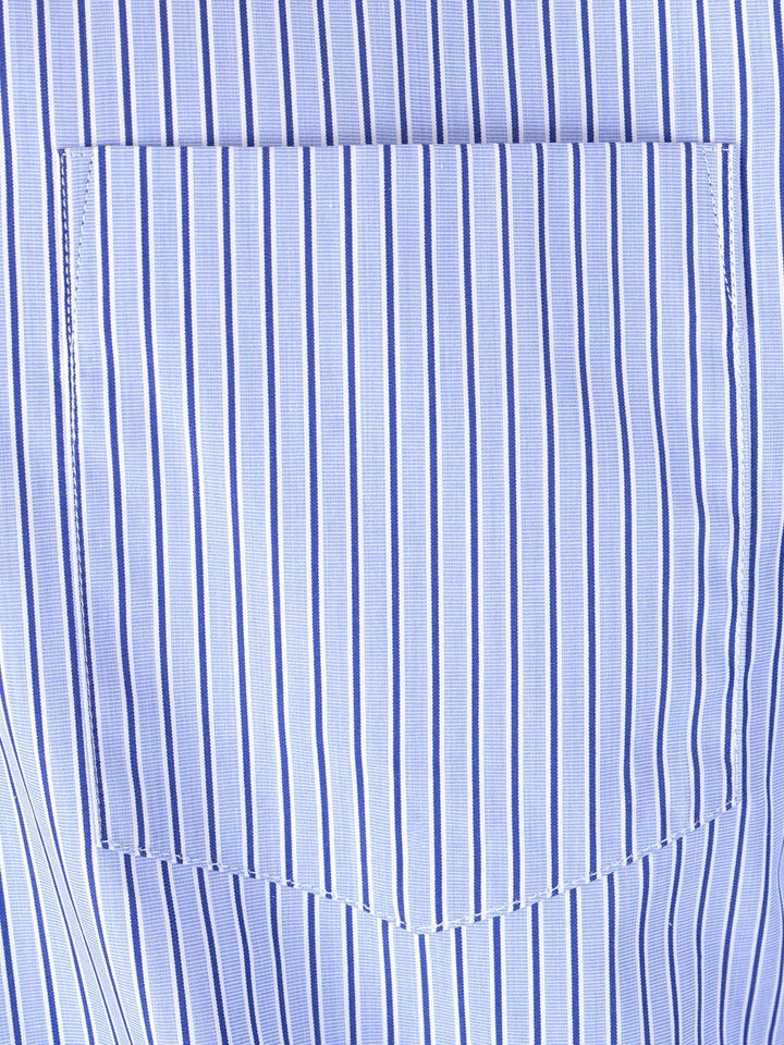 Comme Des GarçOns Shirt Striped Cotton Shirt Shirts - Bianco | 6e8f9e034fc4ef721d6724adf278744b090e2bdb