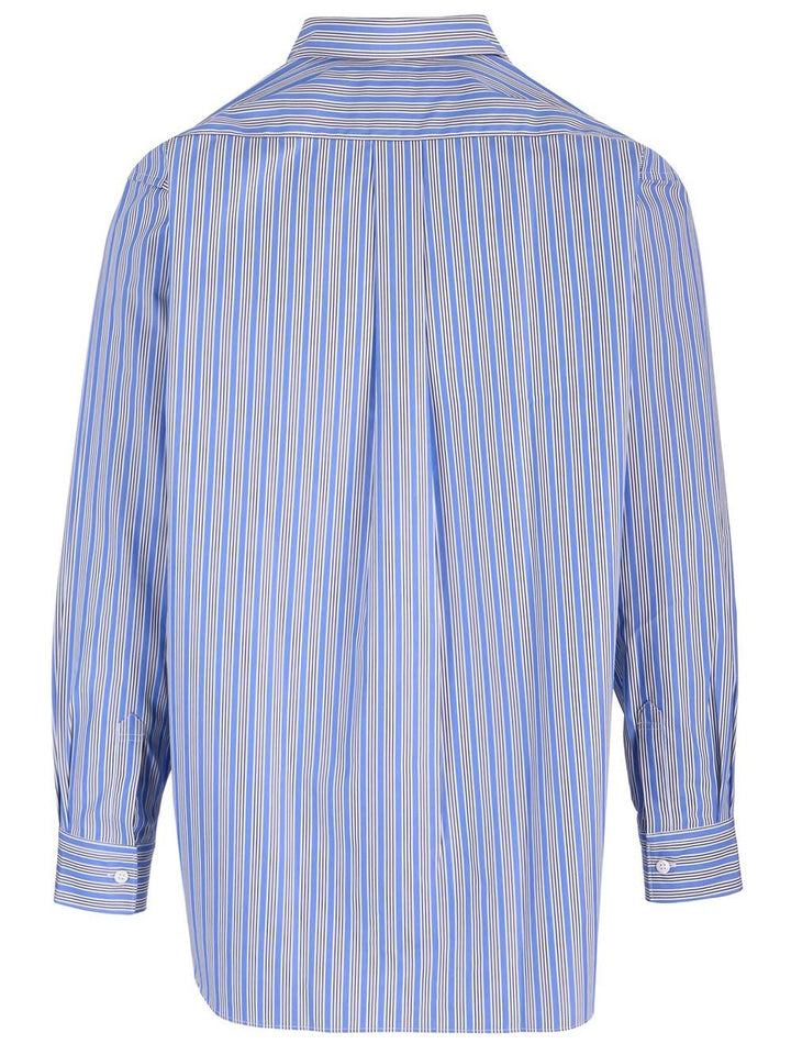 Comme Des GarçOns Shirt Striped Shirt Shirts - Blu | 7d3a7836e278ad5b35979c151a9e616b2501a948