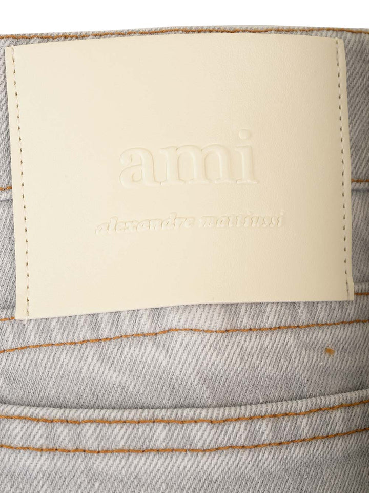 Ami Faded Gray Jeans - Grey | 2881ec7553e47b239658ae11c7262609bf996b95