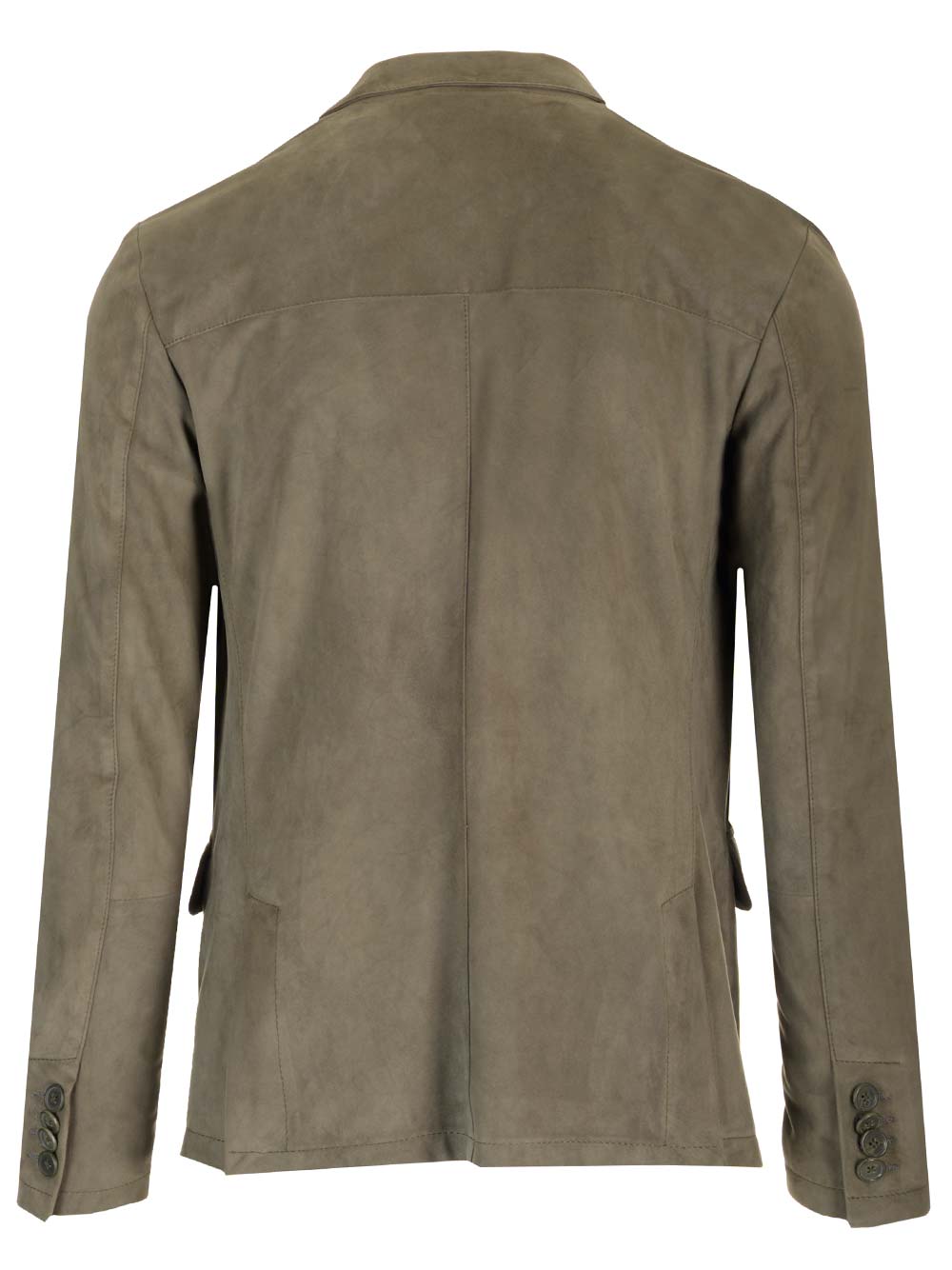 Al Duca D'Aosta 1902 Suede Blazer Giacche - Verde | 0cb3591a00fbed2b1205556c5258bce3f36f9327