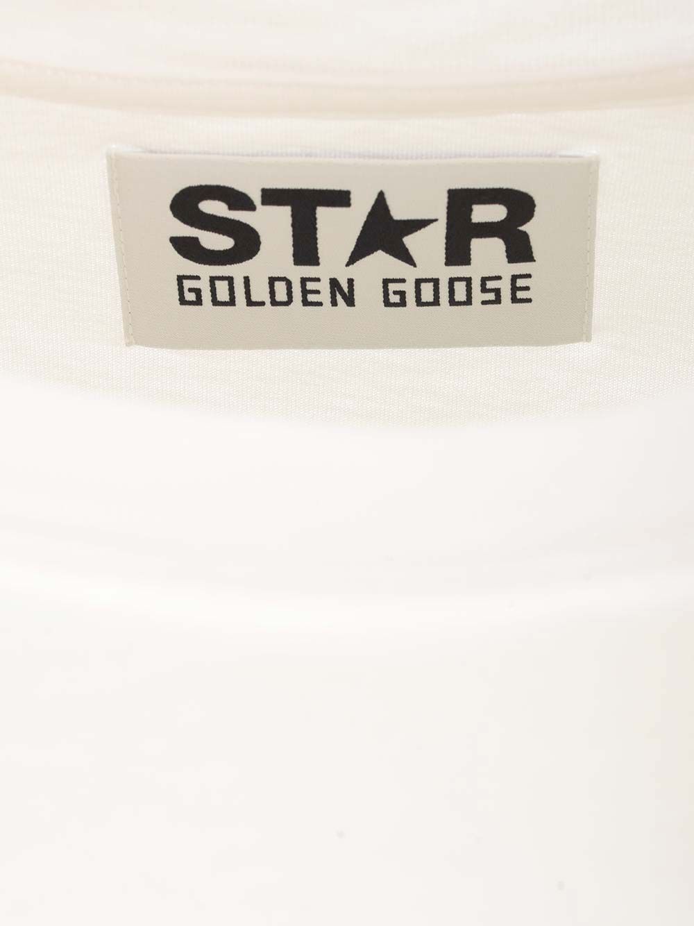 Golden Goose Deluxe Brand Cotton T-Shirt - Bianco | 1da73df9ce49f26e9fc057fba89f1bee3bf1cd83