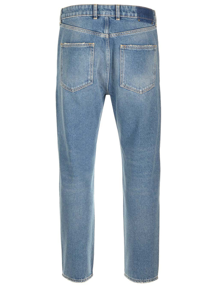 Golden Goose Deluxe Brand Golden Happy Jeans - Blu | 0cbc097ec058a0455f4bbdb68cf2d8aea09f980c