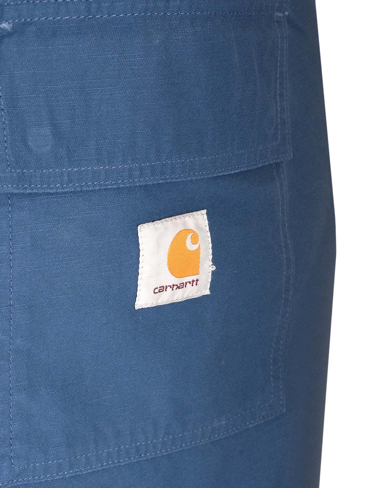 Carhartt Wip Hayworth Pant Trousers - Blu | 2f9985b1b5501a5e85af149416f02bcb9266ccd9