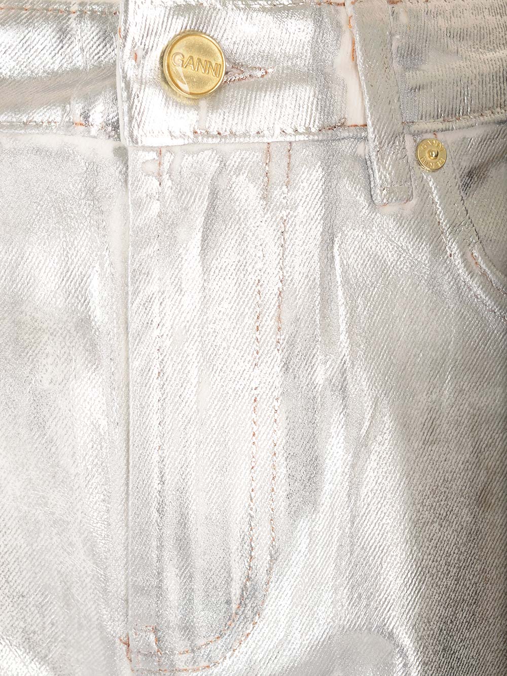 Ganni Stary Jeans - Bianco | 1bfb3402fb3690ac650032a9a337e869aa6fb972