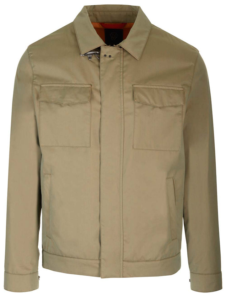Fay Cotton Field Jacket Giacche - Verde | c7447b901a7837c108faeb7ccdb42c364669e12c