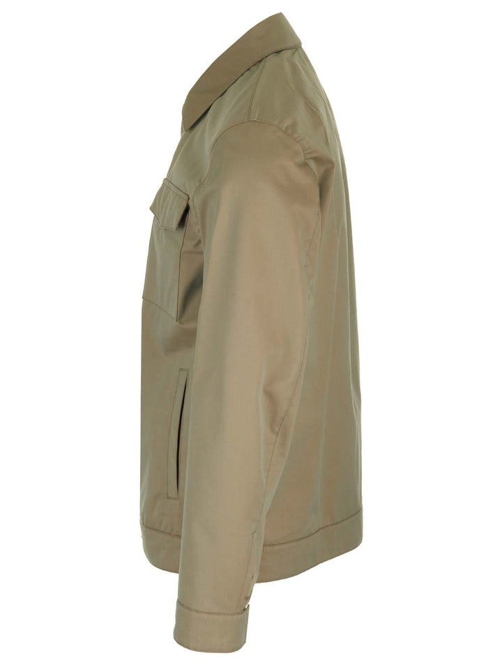 Fay Cotton Field Jacket Giacche - Verde | 73ae52f1e64dda44a3b0ed0047c76e8f99919d31
