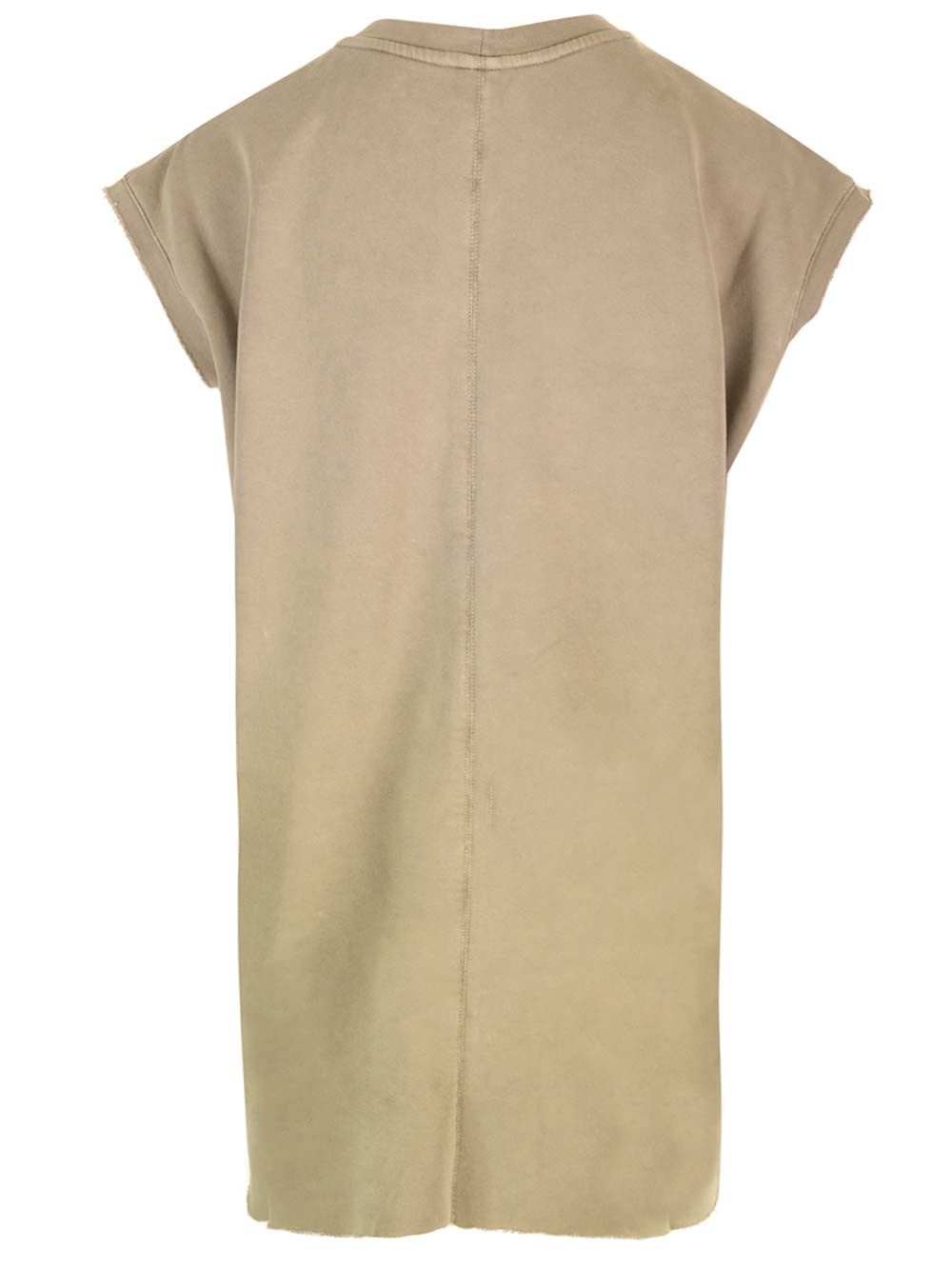 Moncler X Rick Owens Sleeveless Sweatshirt Sweatshirts - Verde | 9a83d68c107e1d93c5e524f3c9f27eccd1033041
