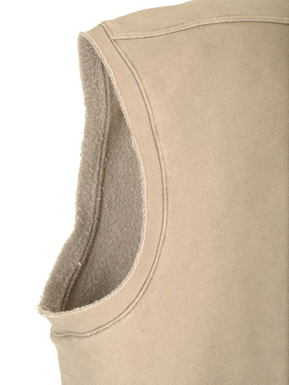 Moncler X Rick Owens Sleeveless Sweatshirt Sweatshirts - Verde | a8f538bfe5e60497277fc6a20c06b5ab323cc8cc