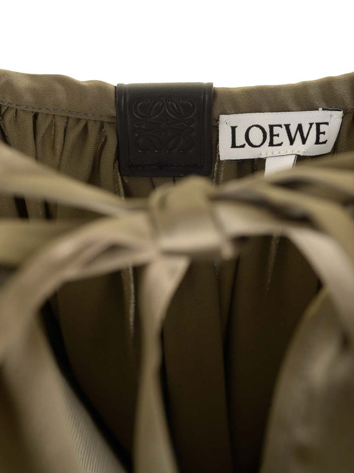 Loewe Tunic Dress Abiti - Verde | a90114b20f169b1b0743e5dd837451153caf8ec0