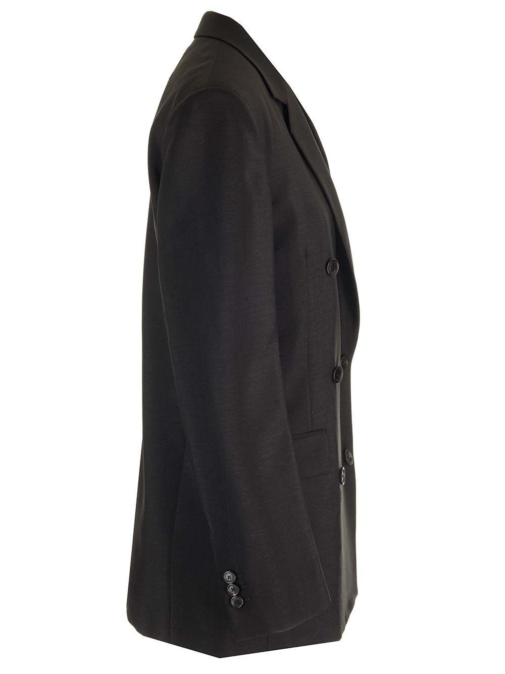 Loewe Double-Breasted Tailored Giacche - Nero | 45c40206897f89cf761c0676598f5ffac9702481