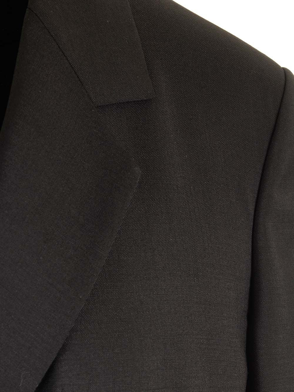Loewe Double-Breasted Tailored Giacche - Nero | a85792bb7c737f2fb70077b8d28551f25f68a8af