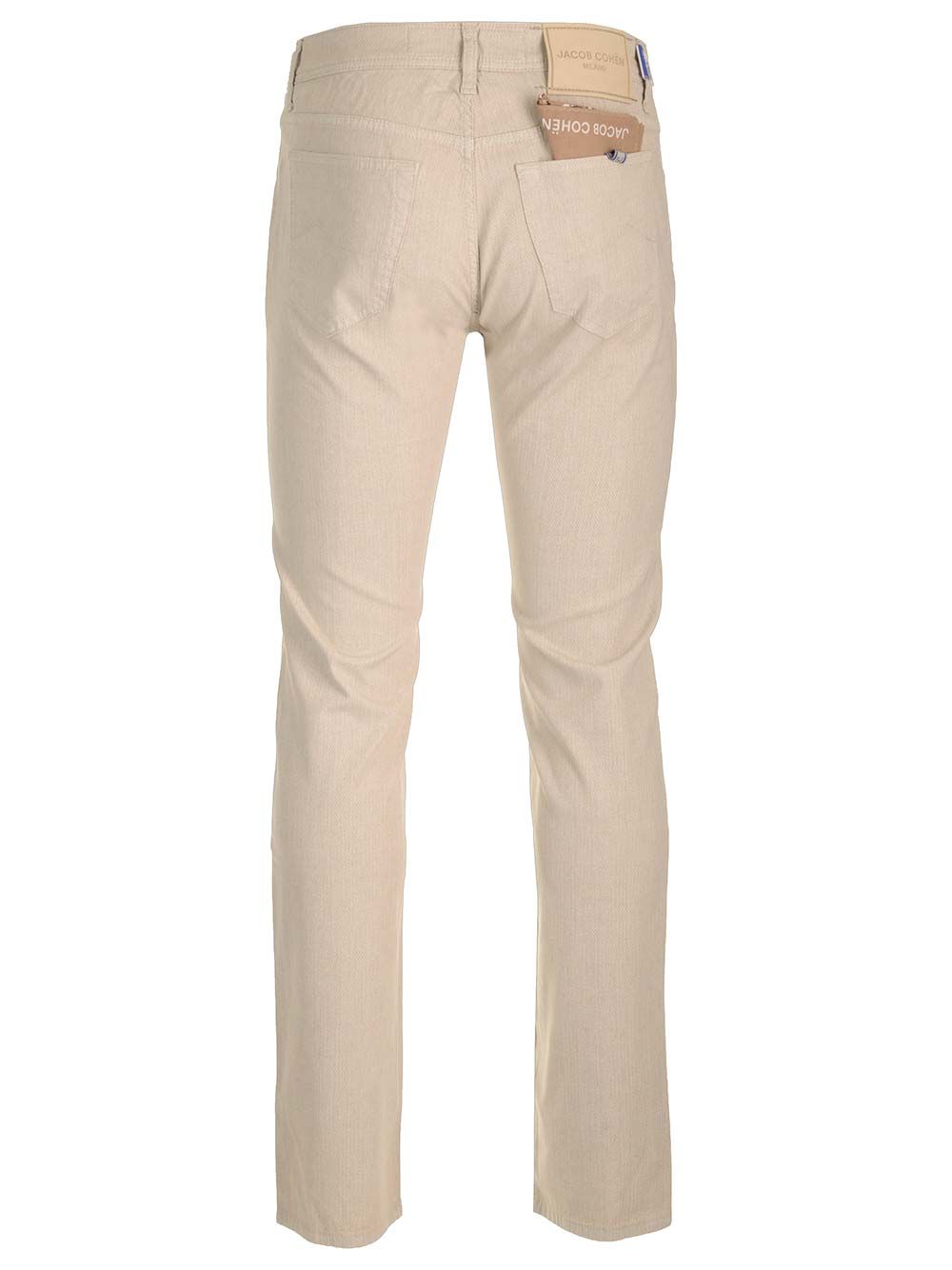 Jacob Cohen Barb Trousers - Beige | 014ed301e9fe5c5c9e6a1ea0b041b3fa5f352427