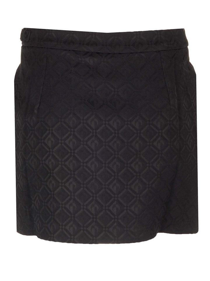 Marine Serre Moon Diamant Gonne - Nero | eee8a2e0ce52503c3191871deafb8386e0d8844b