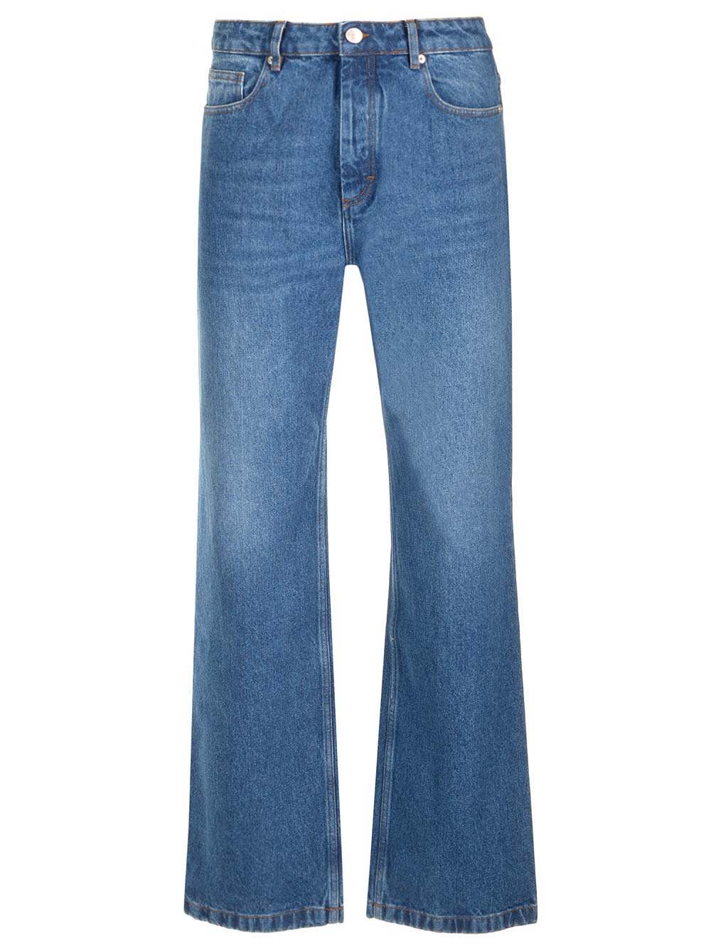 Ami Straight Leg Jeans - Blu | 8815baa8609814eb8da43f347a12c4006f2ec80d