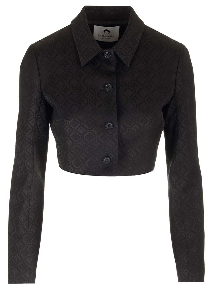 Marine Serre Moon Diamond Giacche - Nero | 5365063df5f47ba92dfaab9ecac38e881899b5cd