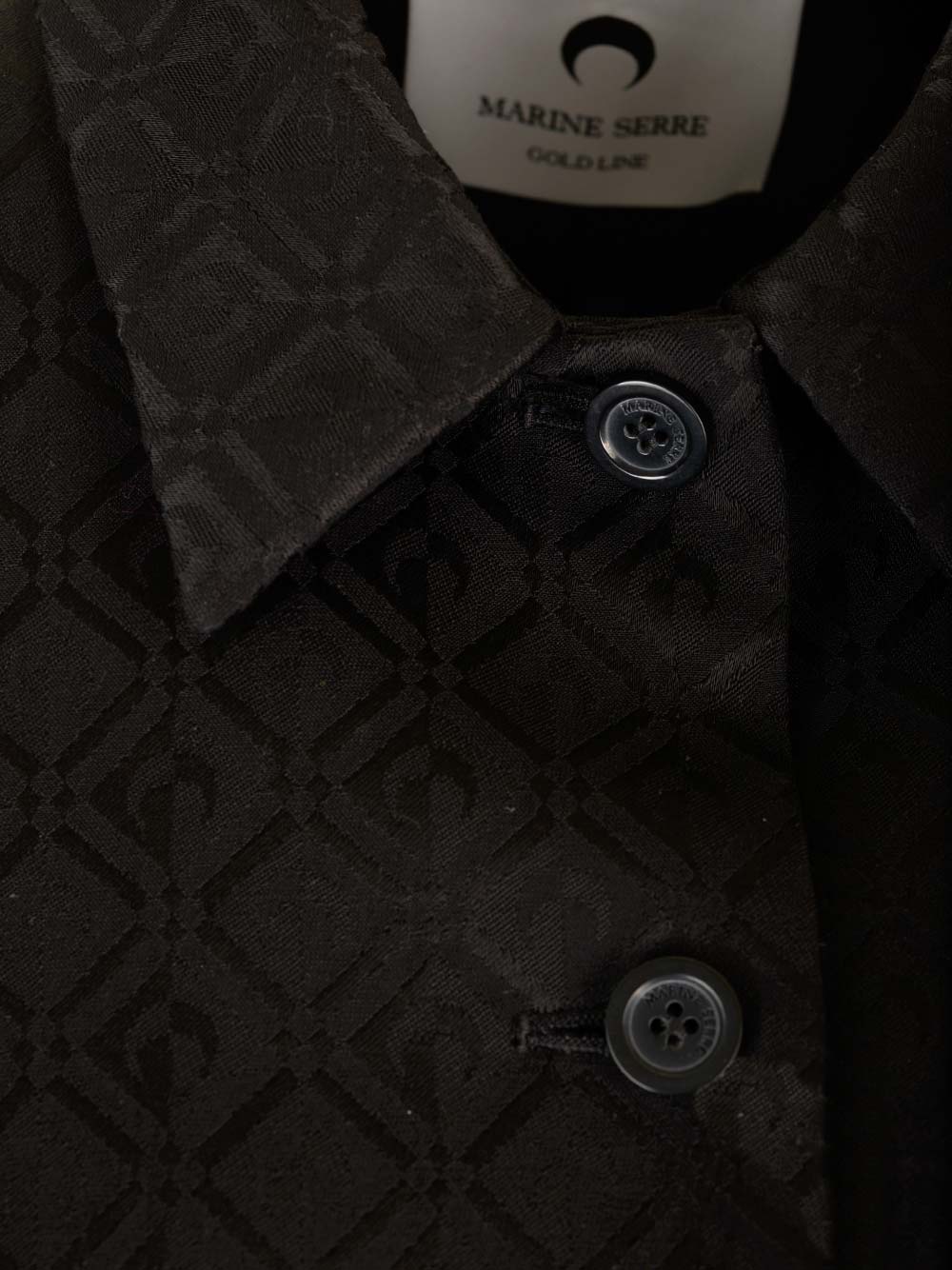 Marine Serre Moon Diamond Giacche - Nero | d03982b0e191f6a9918496524282c6030e6f5ee1