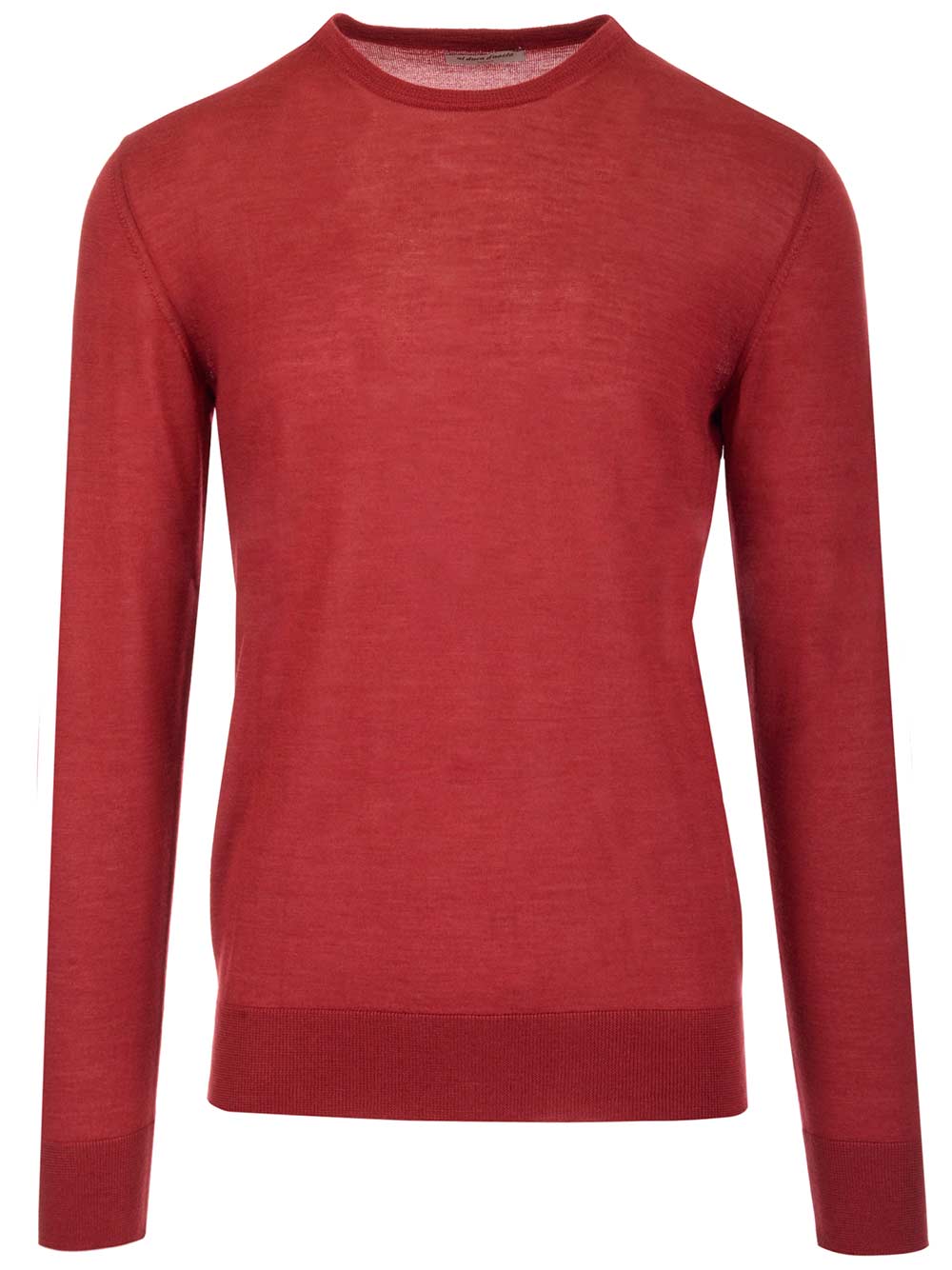 Al Duca D'Aosta Red Crewneck Sweater Knitwear - Rosso | b2ae9183eff2f1e0850f5f781652779226149fd1