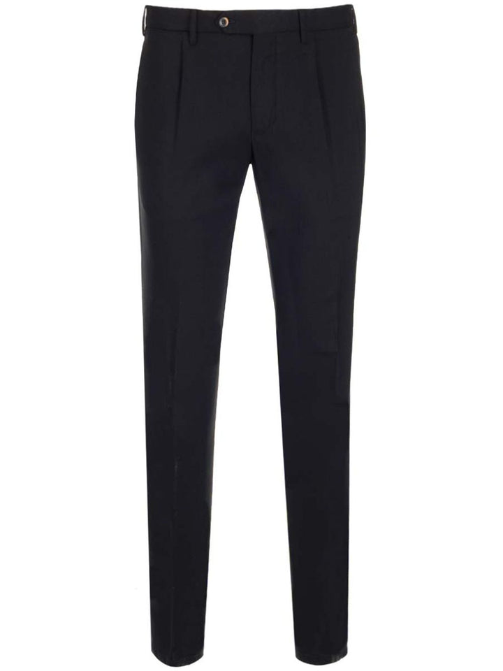 Al Duca D'Aosta Black Trousers - Nero | 0e24afd9ab93fc77d50bf10dbccc28dc60ca27bb