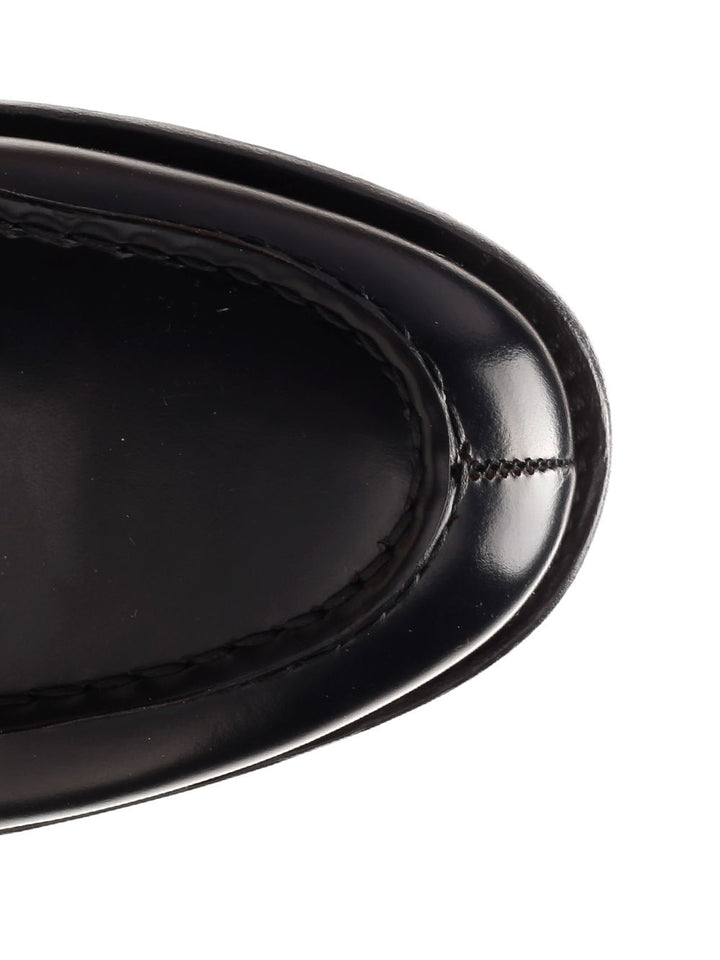 Al Duca D'Aosta 1902 Black Horsebit Loafer Mocassini - Nero | 85b4de069f761988604782022ea1be219492425a