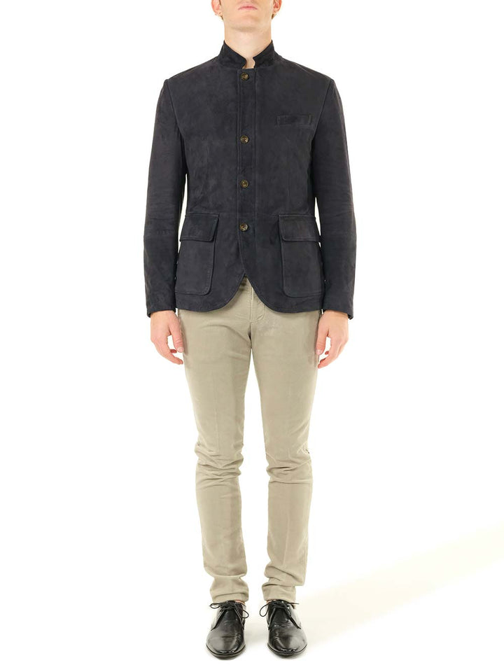 Al Duca D'Aosta Navy Blue Field Jacket Giacche - Blu | cbb1b4f094c23446fcf8901c77447e02fd44afb1