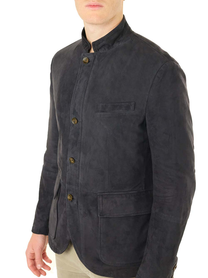 Al Duca D'Aosta Navy Blue Field Jacket Giacche - Blu | 0ac7bd33c0d84c543d764567f3fbe6c503a91932