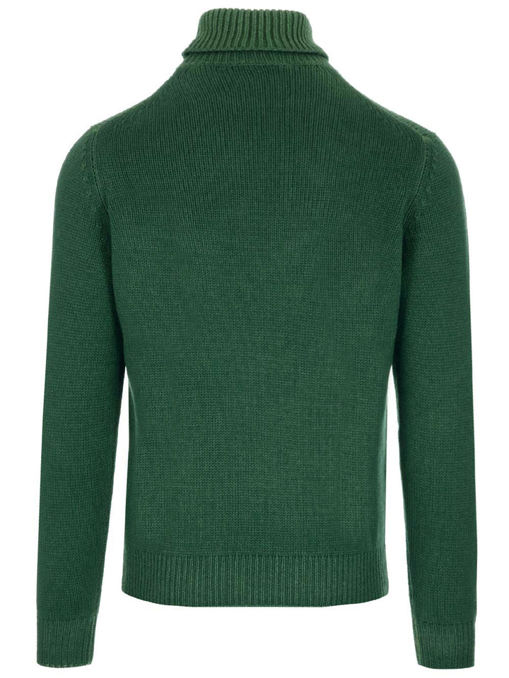Al Duca D'Aosta Slim Fit Turtleneck Knitwear - Verde | 480b690e981111221cbc08928c72fed3fba2ea3d