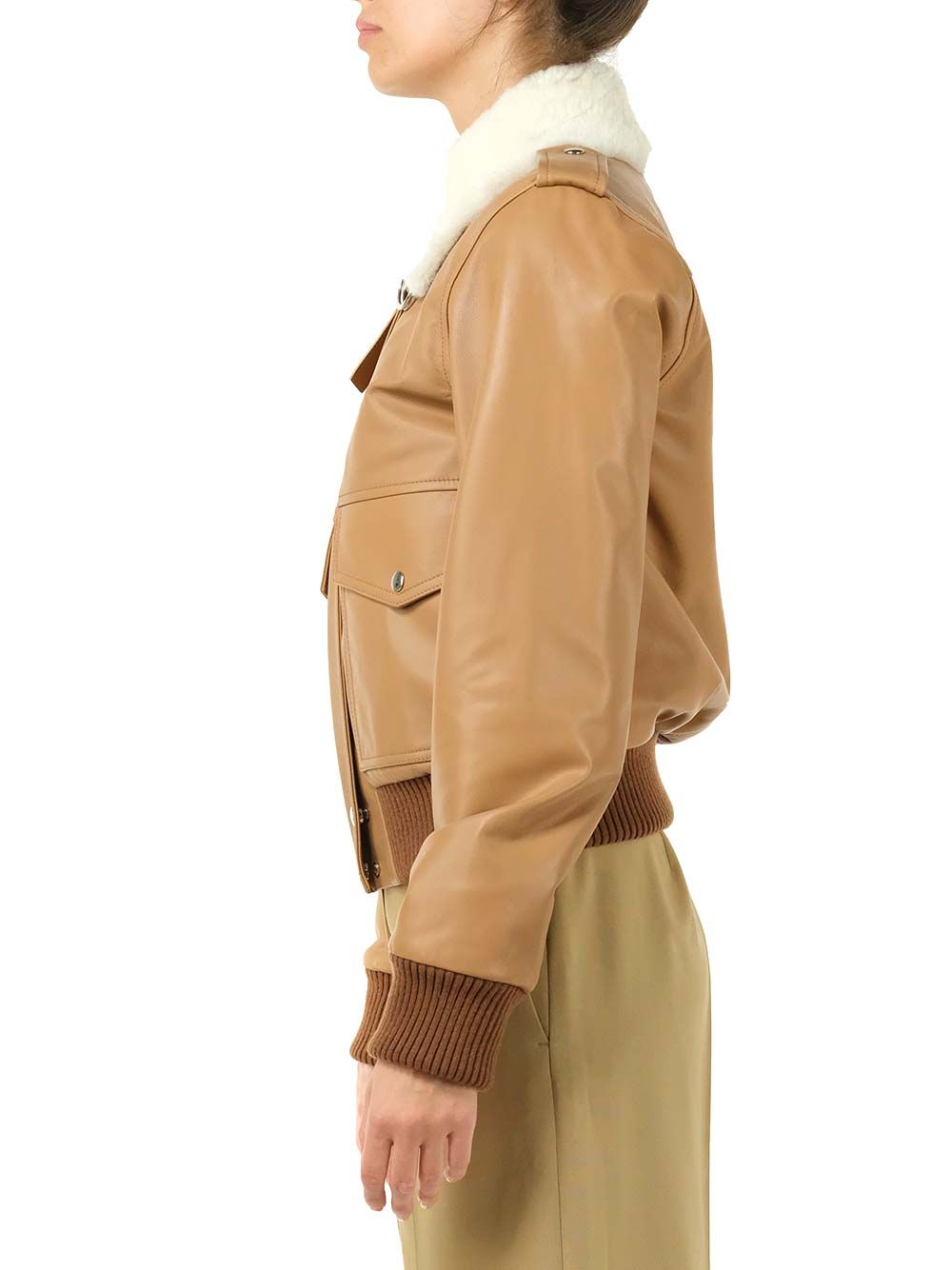 Loewe Nappa Aviator Jacket Giacche - Marrone | f1e2bc69266d132edd9b52f7242db95e884713c2