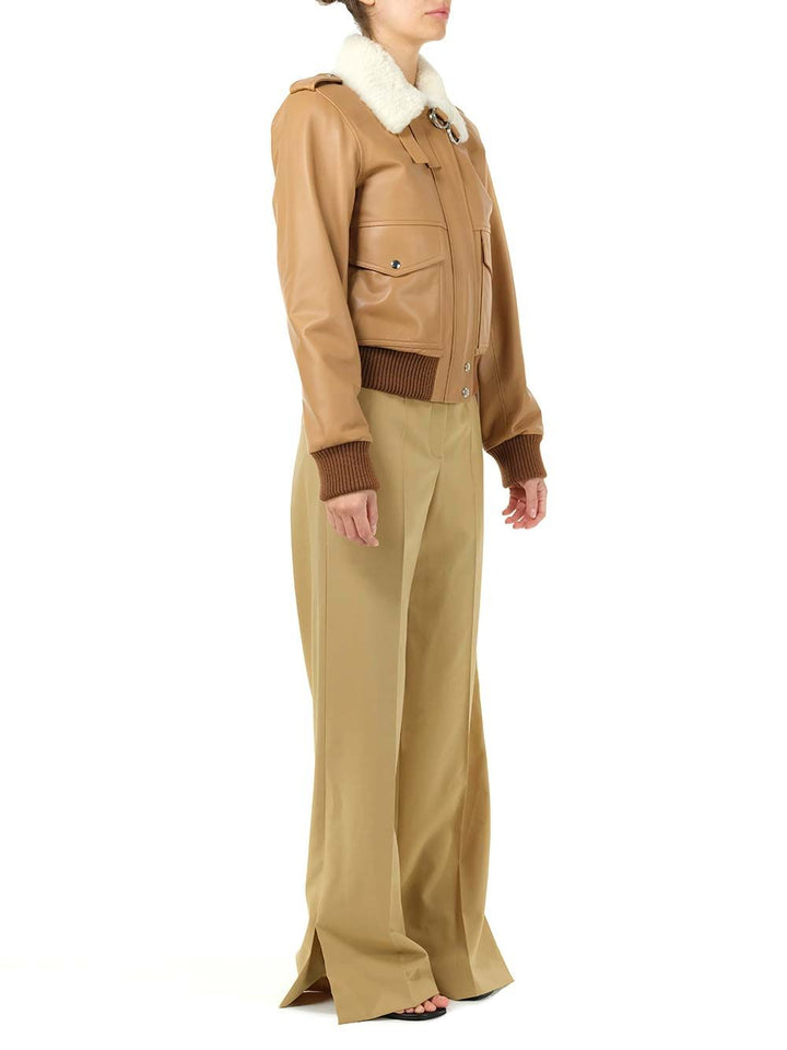 Loewe Nappa Aviator Jacket Giacche - Marrone | 109e1cbd4df78922866ffb13dafc7a1f4cd79729