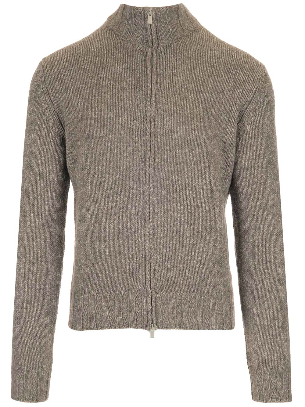 Al Duca D'Aosta Wool Knit Cardigan Knitwear - Marrone | bd34acf478d72edb1470cd597ae9067e8f734501
