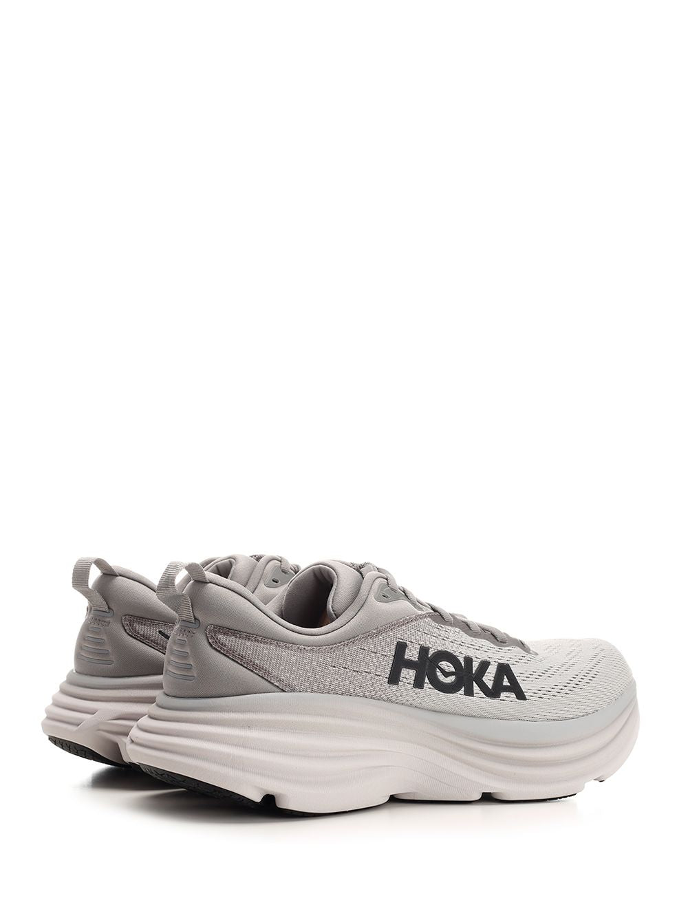 Hoka Bondi 8 Sneakers - Grey | 83e4b8a0ca30a1bde627852a74ab3ba11e0119d7