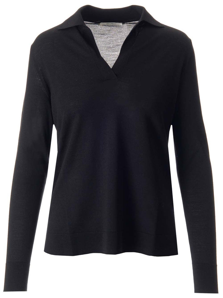Max Mara Wool Sweater Knitwear - Nero | cc93bd021835af593d287e445a501139ffa668fc