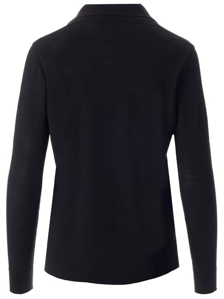 Max Mara Wool Sweater Knitwear - Nero | fc72547c07eba5c0cb9126cbb410d46072c2b087